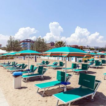 Spiaggia Privata Hotel Britannia Cesenatico